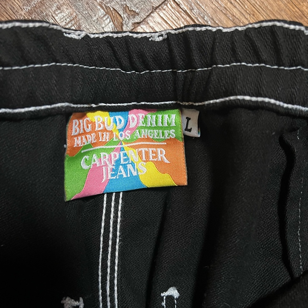 Black carpenter jeans - Picture 2 of 3